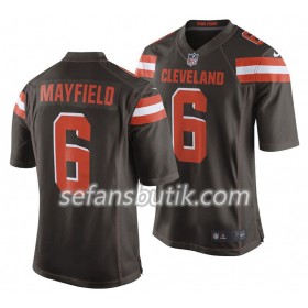 Cleveland Browns Tröjor Baker Mayfield 6 Nike Brun - Herr